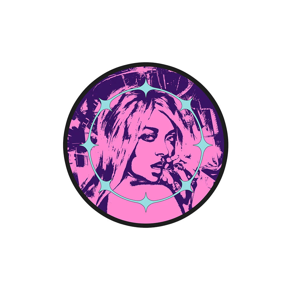 Pink Halo Kat Patch