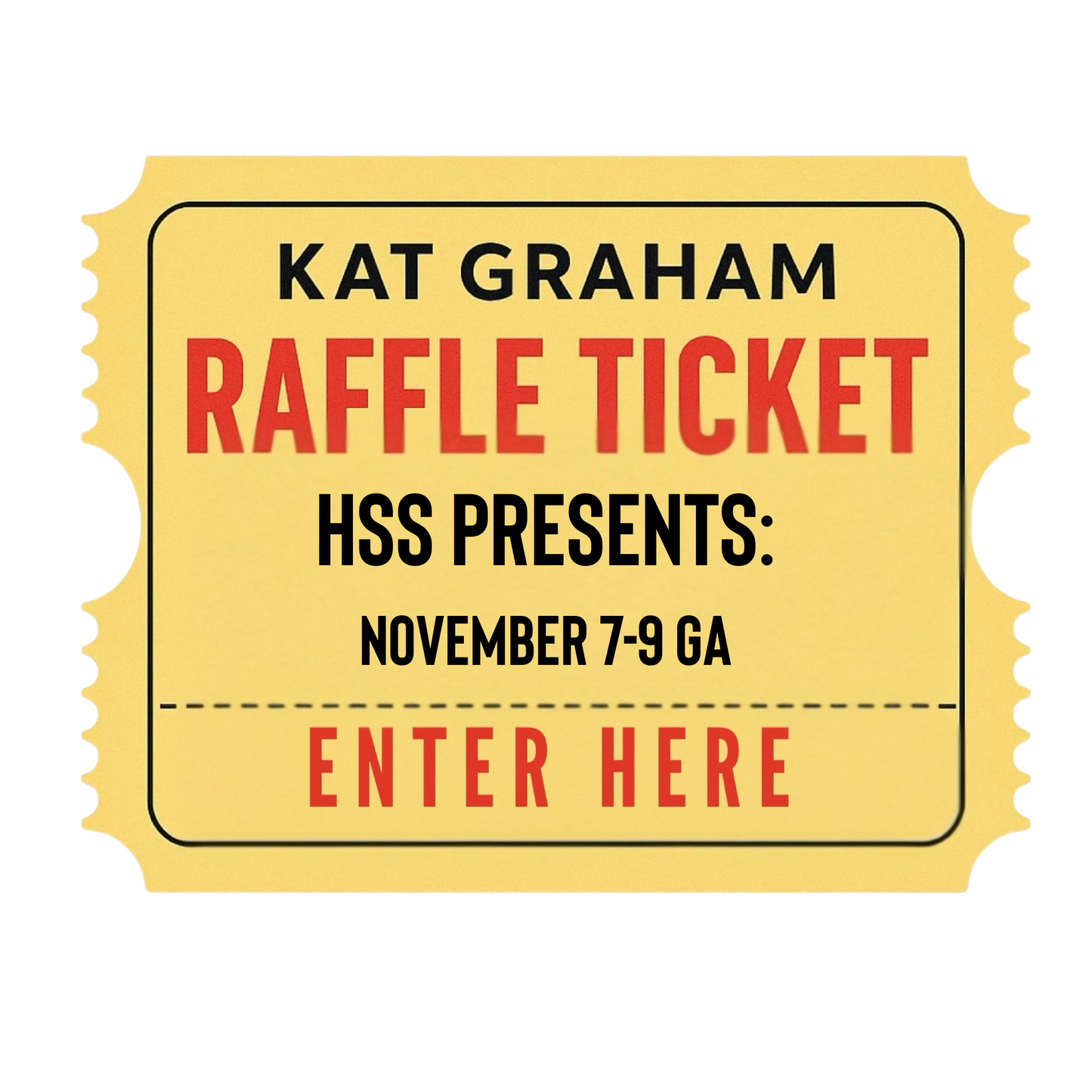 HSS Presents: Covington Raffle! CHANCE TO WIN TO BE KAT'S VIP