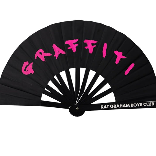 Kat Graham Boy's Club Folding Hand Fan
